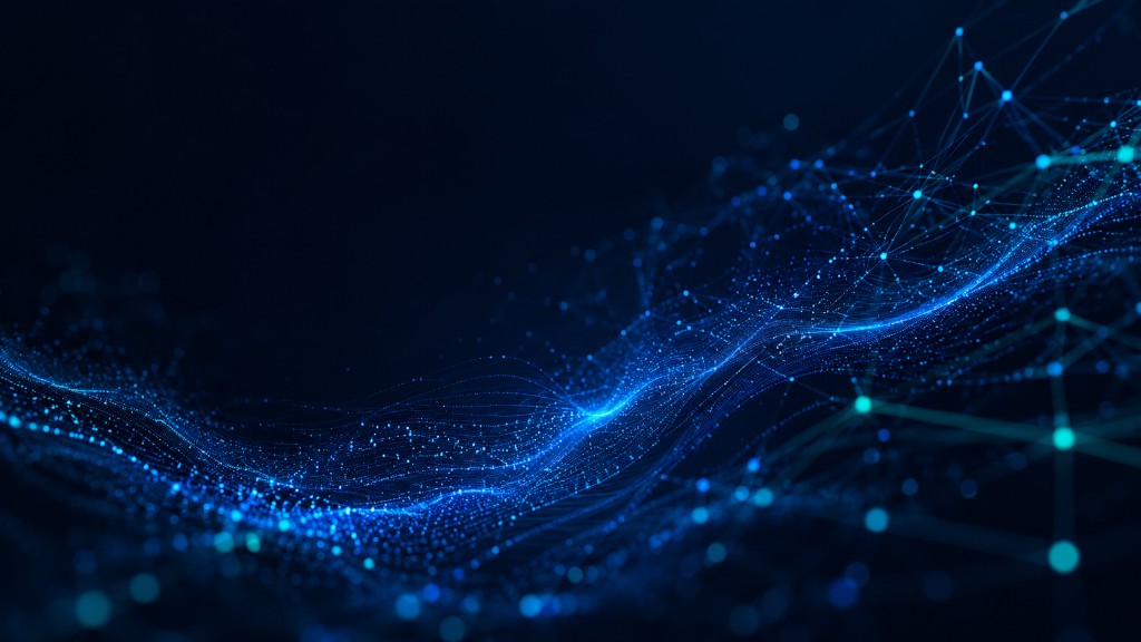 Abstract UK cloud infrastructure background with network nodes and data pathways