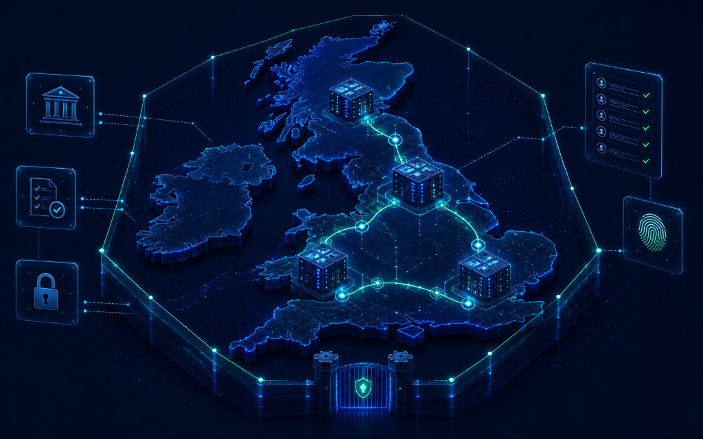 UK sovereign cloud infrastructure with data residency assurance